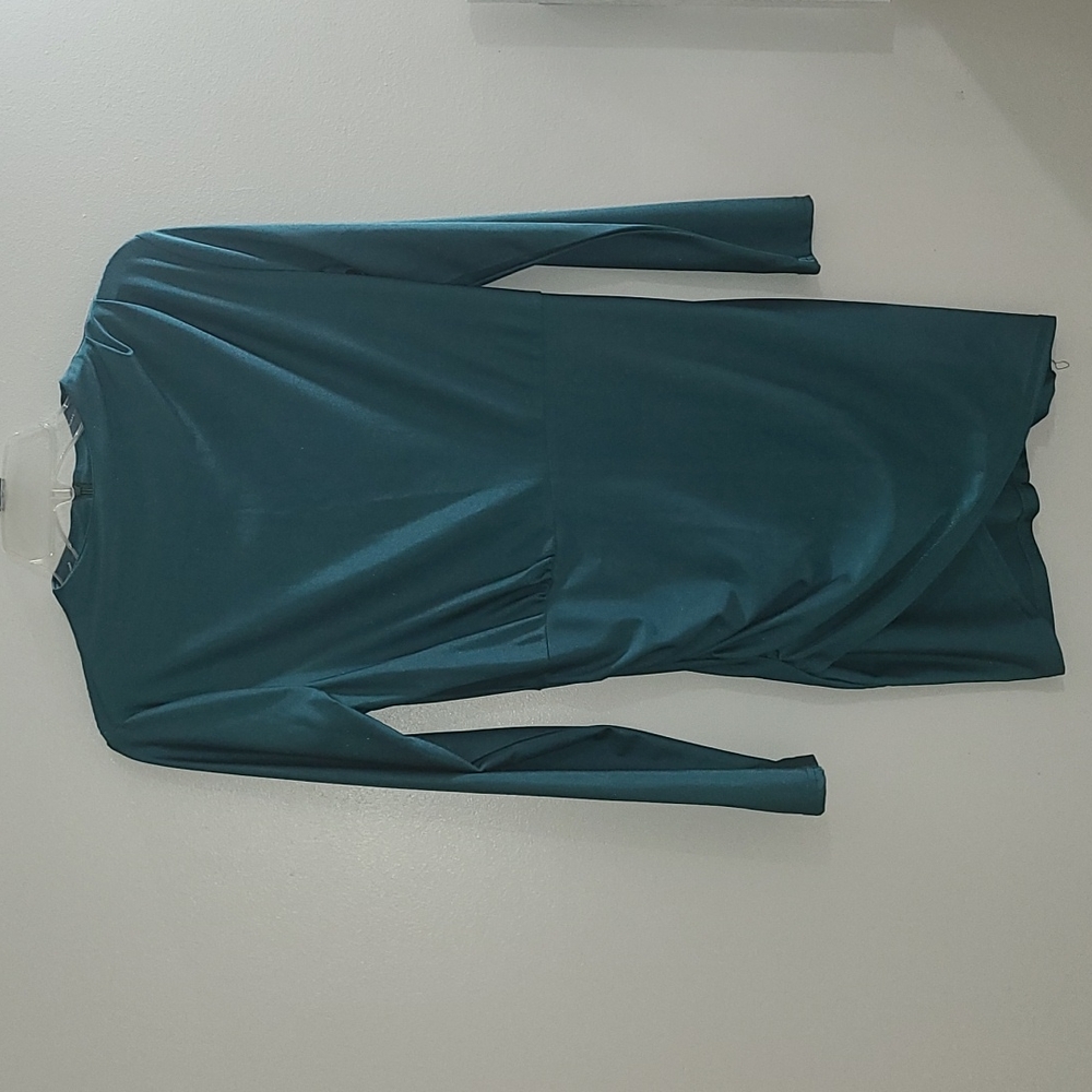 Windsor teal green dress